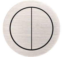 Rond 2.0 Push button 4X- s. trim - brushed nickel