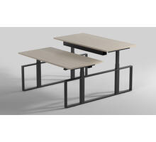Square duo HS zwart inclusief frame 1000-1500mm.