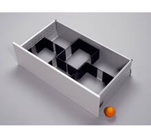 Cuisio-Flex inzet set van 3 stuks transparant/zwart