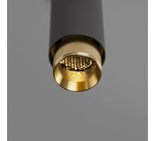 Exhaust Pendant/Linear/Graphite/Brass
