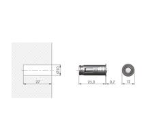 Magneetsnapper K LOCK, verstelbaar -0,5/+3mm