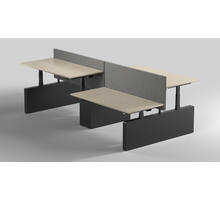 Vicino Quattro HS zwart inclusief frame 1500-2400mm.