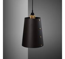 Hooked Wall Large Graphite/Brass