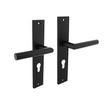 Deurkruk Bastian op schild 245x45 mm Pcgat 72mm