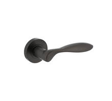 Deurkruk George op ronde rozet ø52x10mm antracietgrijs