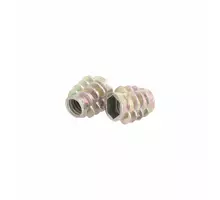 Rampabus M6/7.5x13mm zonder rand, geel verzinkt, SW6