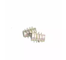 Rampabus M6/7.5x13mm zonder rand, geel verzinkt, SW6