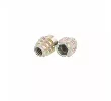 Rampabus M6/7.5x13mm zonder rand, geel verzinkt, SW6