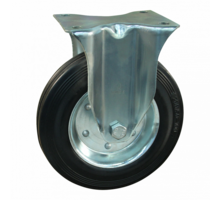 Bokwiel 125x37mm hoogte 155mm draagkracht 100 kilogram