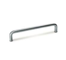 Greep 8x192mm recht RVS geborsteld, totale lengte 200mm