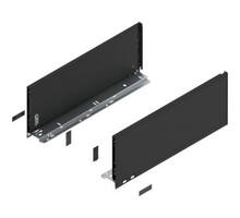 Legrabox ladezijde C 450mm, carbon zwart, hoogte 177mm