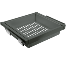 Garderobemand, metaal, 800 mmSOFT-CLOSE, antraciet