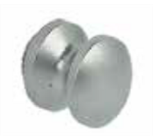 Drukknop Mini voor houtdikte 16mm, mat chrome