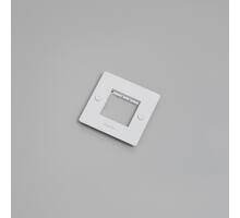 1G Wall Plate/w/out Infills/White