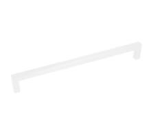 Greep 9x9mm hoh 192mm wit gelakt totale lengte 200mm