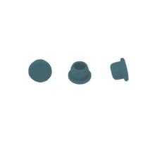 Afdekkappen Clamex, ral 7031, per 100, blauwgrijs