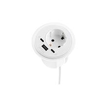 Inbouw module Power spot wit, 60mm. Met Schunko-plug.