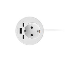 Inbouw module Power spot wit, 60mm. Met Schunko-plug.