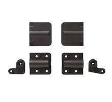 Dekselscharnier zwart 8BL soft close, infrees, prijs per set