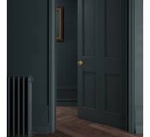Door Knob Set/Linear/Brass