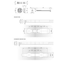 Bladverbinder K TOP voor  TRESPA bladen (minimaal 10mm)