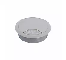 Kabeldoorvoer klep met veer 80mm kunststof 