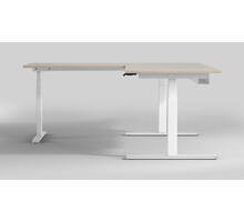 De Milano Hoek. Kleur: Wit RAL9016.