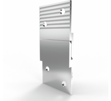 Paneelprofiel aluminium MF625 lengte 2500mm, diepte 5.08mm