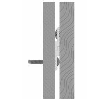 Paneelprofiel aluminium MF625 lengte 2500mm, diepte 5.08mm