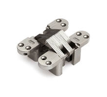SOSS scharnier RVS 117.5x28.6mm, houtdikte 41.3mm minimaal