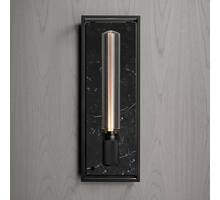 Caged Wall 1.0 Large - Black Marble/Buster Bulb Tube