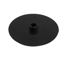 Afdekkappen FUERTE zwart, diameter 39mm