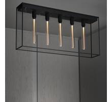 Caged Ceiling 5.0 - Black Marble/Buster Bulb Tube