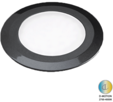Losse spot Date D-Motion zwart 3W-24Vdc 2700K-4000K