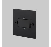 Triple Pole Fan Switch - Black - Black Interior