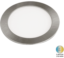 Losse spot  Smally XS D-Motion RVS-look 3W-24Vdc 2700K-4000K