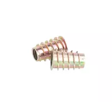 Rampabus conisch M10/16x25mm met rand, geel verzinkt, SW10