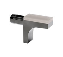 Plankdrager zwart K LINE voor GLAS met rubberen plateau