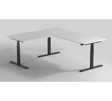 De Milano Hoek. Kleur: Zwart RAL9005.