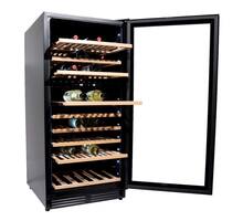 Vinata Wijnklimaatkast Premium, vol glazen deur, 110 Flessen