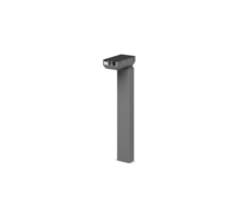 Kolom DL6 Experience, zilver, hoogte 560mm slag 650mm.