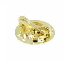 Bladverbinder rond 60mm, dikte 1,5mm vermessingd