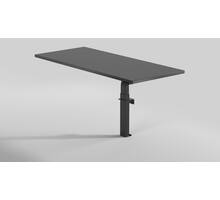 Eenkolomstafel Wall Solo. Kleur: Zwart RAL9005