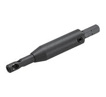 Houder incl. centreerboor Kleur: zwart
