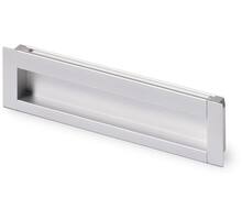 Komgreep buitenmaat 175x33.5mm mat chroom h.o.h. 160mm