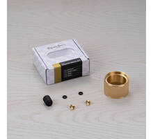 Exhaust Detail Kit/Cross Knurl/Brass
