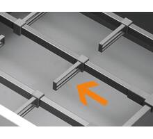 Lengteverdeelstuk carbon zwart