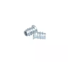 Rampabus staal met rand M6, lengte 15mm, kop 12mm