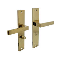 Deurkruk Hera op schild 245x45 mm WC63/8 mm