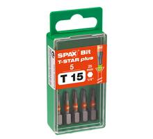SPAX Bit T-star plus T15 25mm S 5 St.